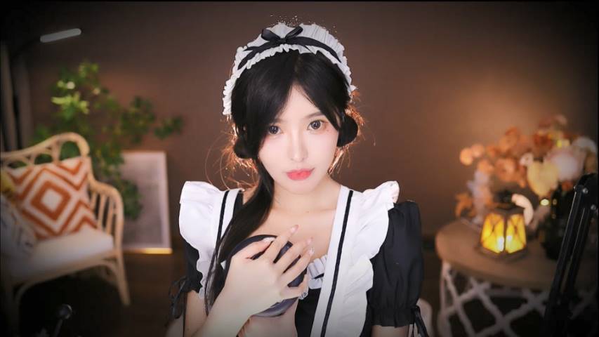 恩七ASMR 女仆小剧场口腔音Kiss_心跳插图