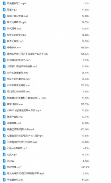 《桥桥超温柔》ASMR音声合集【10G】插图