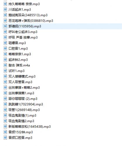 虎牙栗子酱三本魔法书ASMR音频25部【273M】插图