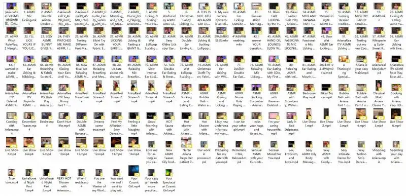 ArianaRealTV 荤素搭配，助勃不累 2K 【148V113GB】插图