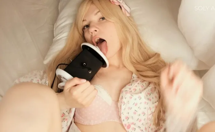 SOLY ASMR 和顽皮我一起过夜 -深舔、湿按摩、吮吸耳朵插图