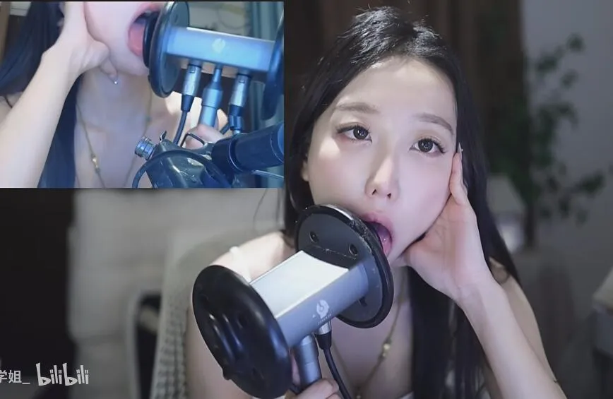 酥酥学姐ASMR 舔舔小耳朵插图