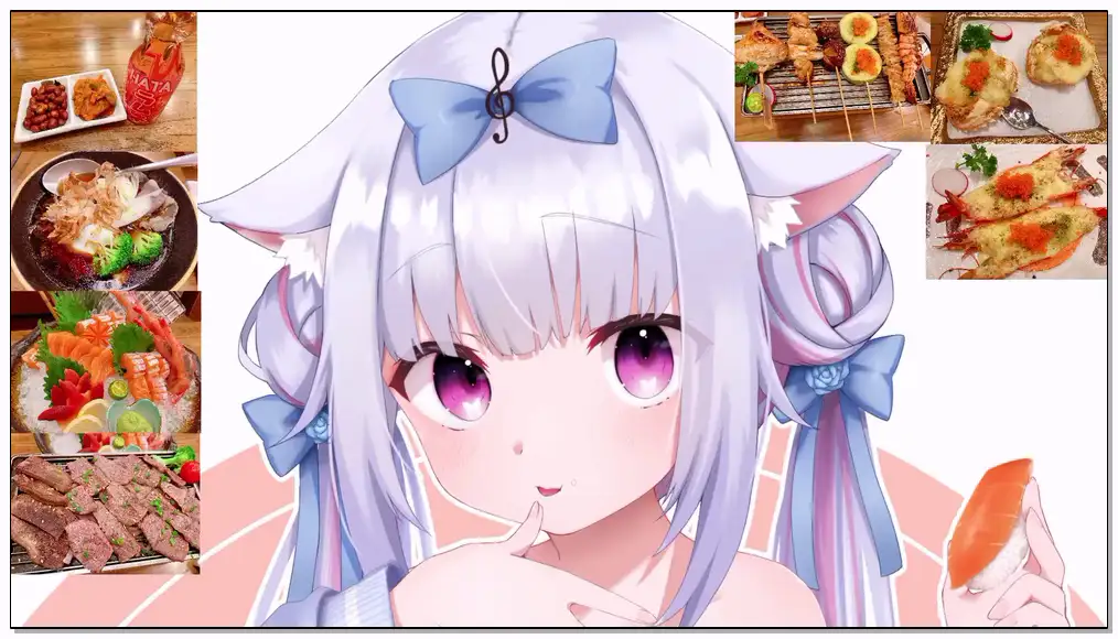 片桐秋 2024.11.18   rplay 秋ちゃんと一緒に店でサーモンを食う插图