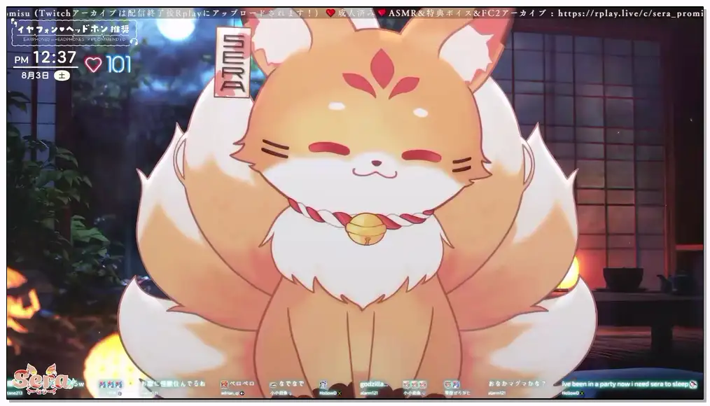 serapromisu 2024.8.3   rp 【黑3DIO  ASMR】 人間さんの耳をハムハムハムハムハム。♥️【PROMISU セラ】插图