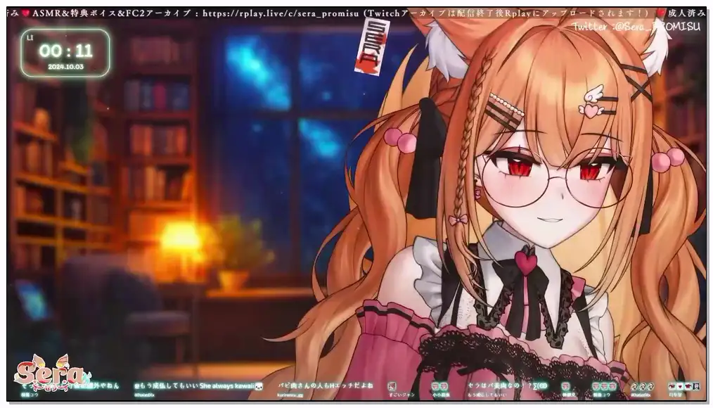 serapromisu 2024.10.3   rp  【ASMR雑談】 ぐっすり眠れるASMR雑談 【PROMISUセラ】插图