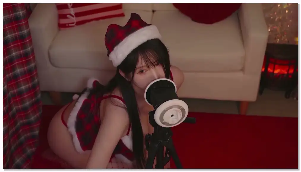 Yoonying ASMR 祝您圣诞节快乐 圣诞cos插图