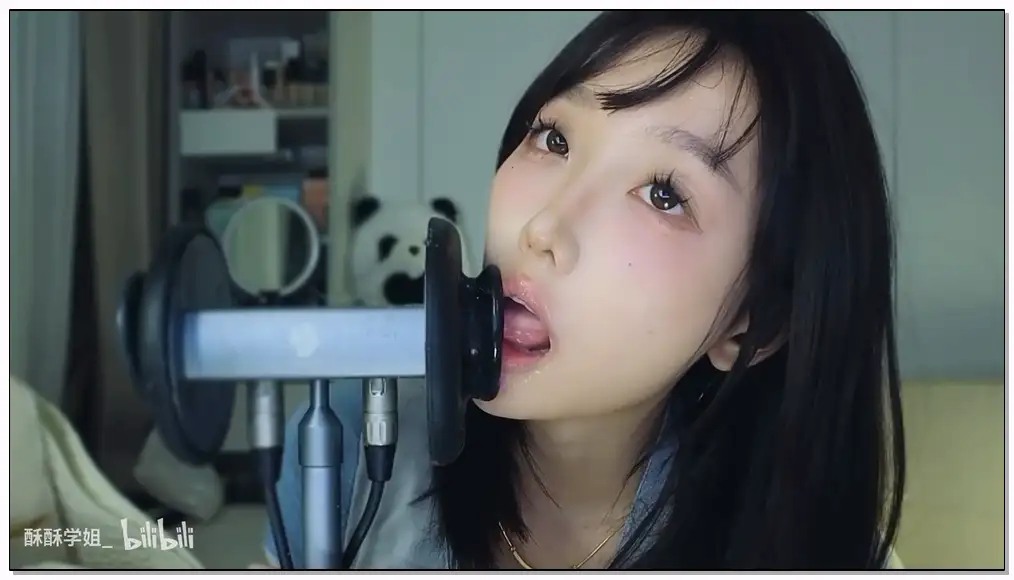 酥酥学姐ASMR  近距离舔耳插图