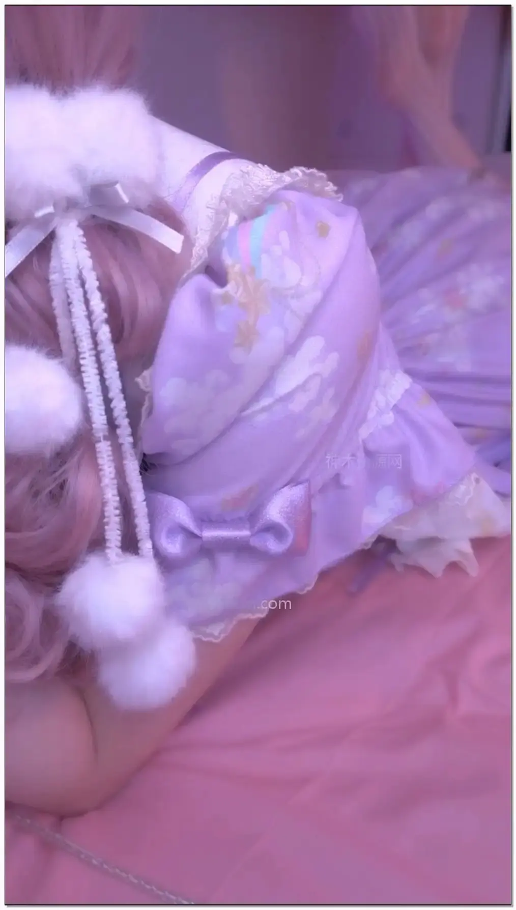 小羊喵ASMR_主人，需要女仆小羊帮您暖暖床吗插图