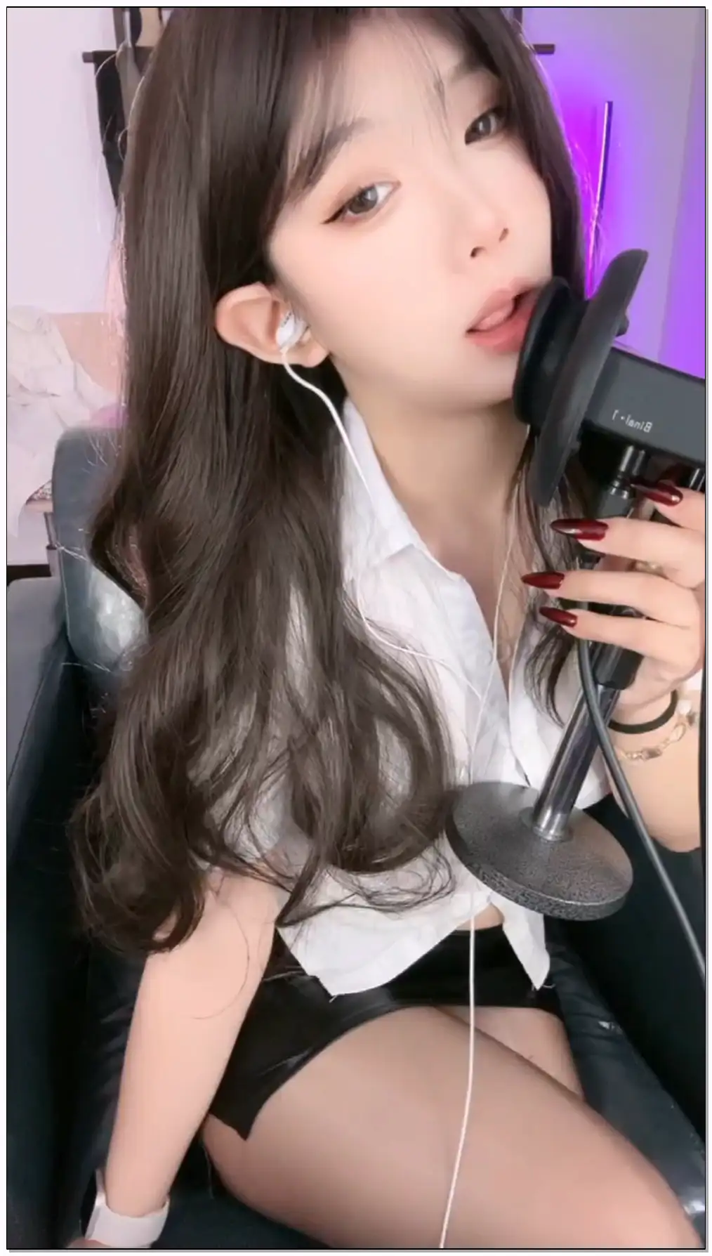 灵儿ASMR  弹舌舔耳略略略插图