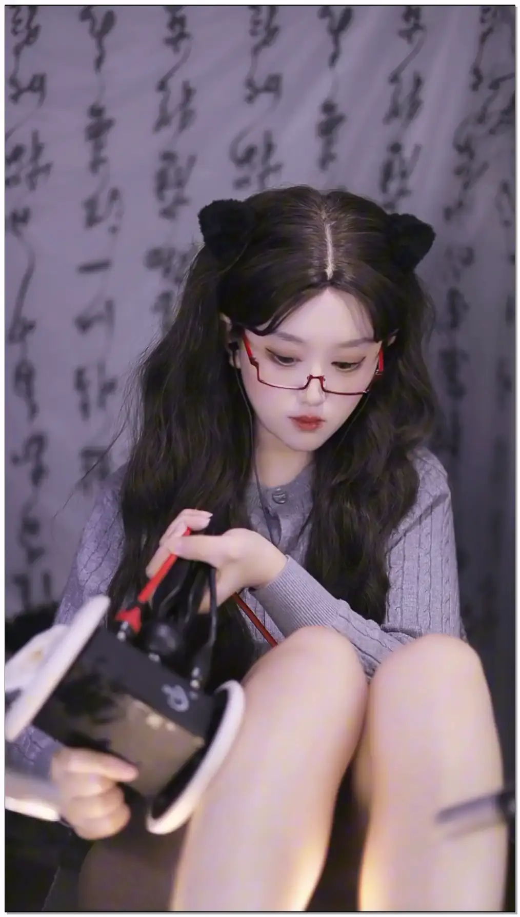 呆呆娜不呆ASMR    腿的摩擦的芦荟胶音插图