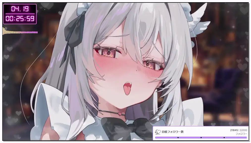 網野ぴこん[舔耳 有人声 ]Twitch[2025.04.18]KU100┊︎耳舐めASMR💕Japanese Earlicking ♡插图