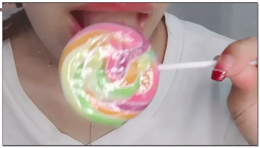 菜菜cyl不好吃ASMR 舔糖果插图