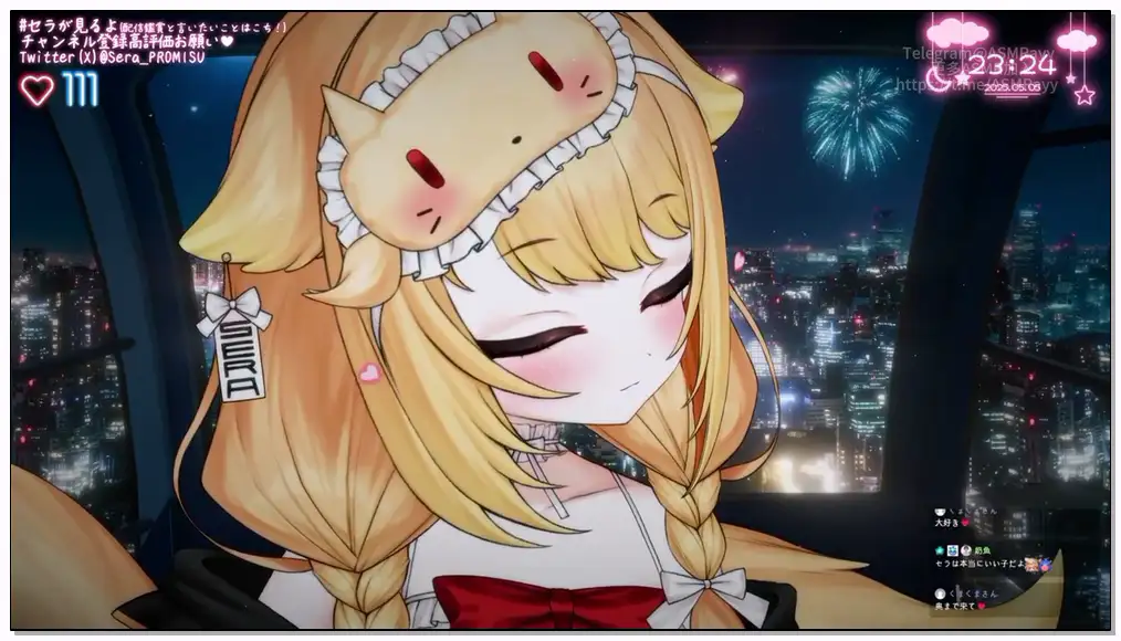 セラ_Sera_【KU100_耳舐め】んふっ♡こっちの耳も舐めてやる♡おぬしの感じてる声がたまらんのぅ♡【2025.5.5】插图