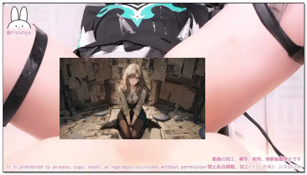rizunya 2025_06_08 16_21_🔴6_11まで1000円OFF❣️【コスプレASMR】hol◯li▷e_輪🎧千速🔧のコスプレで魅惑の太ももでリスナーを虜にした裏配信アーカイブ流出！？寸止めと焦插图